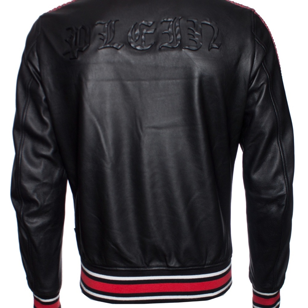 Philipp Plein Leather Python Jacket - Picture 4 of 8